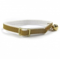 Gold Comfy Felt Cat Collar